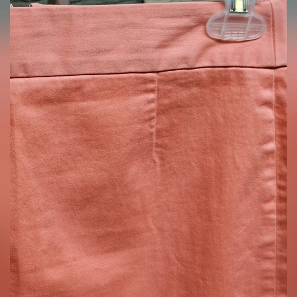 J. CREW Skirt Sz 4 Stretch, Coral - Picture 2 of 7